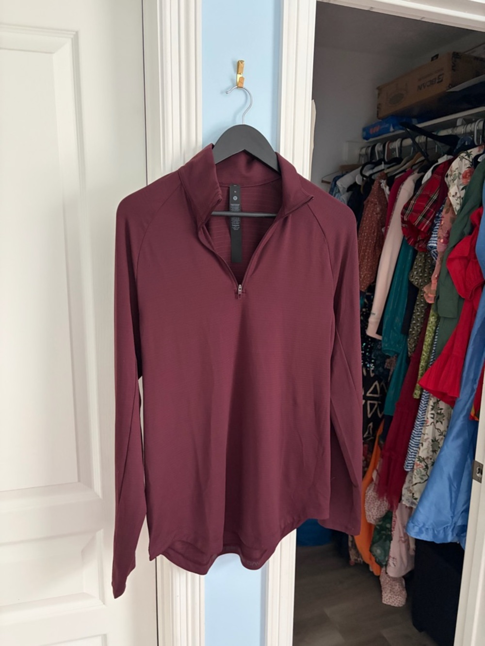 Lululemon Men's Maroon Pullover M